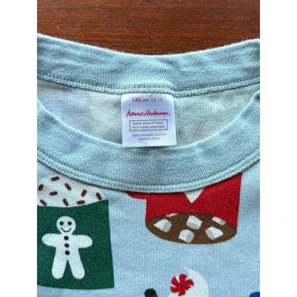 Hanna Andersson Hot Coco gingerbread christmas Pajamas NWOT